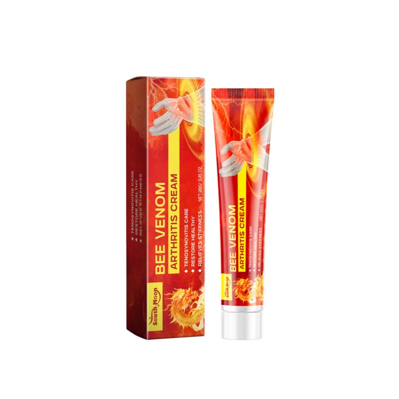 Bee Venom Soothing Body Cream for Natural Daily Care for Joints and Muscles