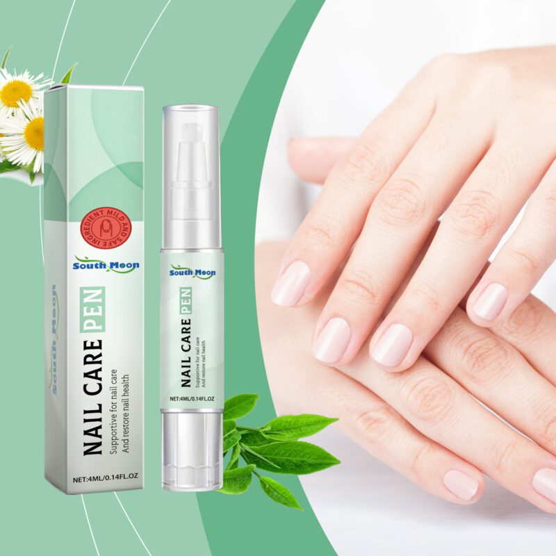 Gray Nail Care Pen with Glycerin & Panthenol for Healthy Shine - Image 2