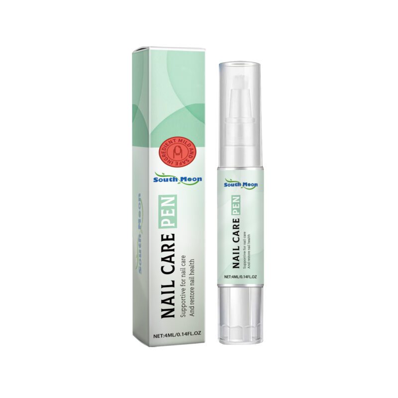 Gray Nail Care Pen with Glycerin and Panthenol for Healthy Shine