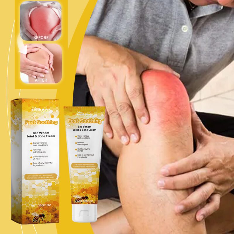 Bee Venom & Arnica Joint Muscle Cream - Natural Soothing Relief - Image 2