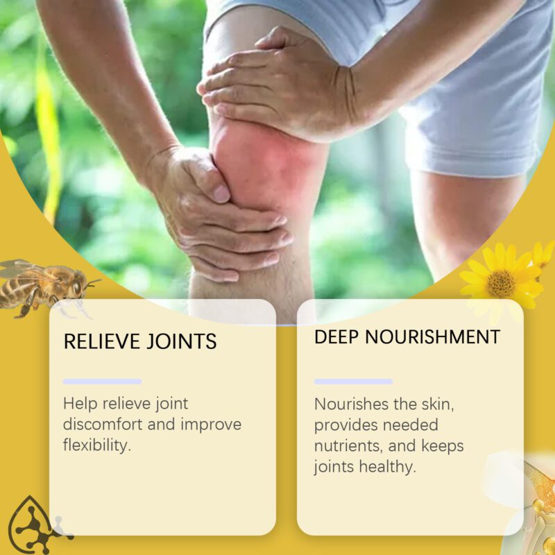 Bee Venom & Arnica Joint Muscle Cream - Natural Soothing Relief - Image 3