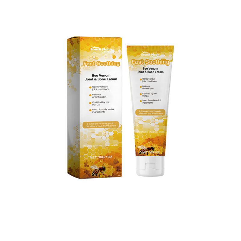 Bee Venom and Arnica Joint Muscle Cream for Natural Soothing Relief