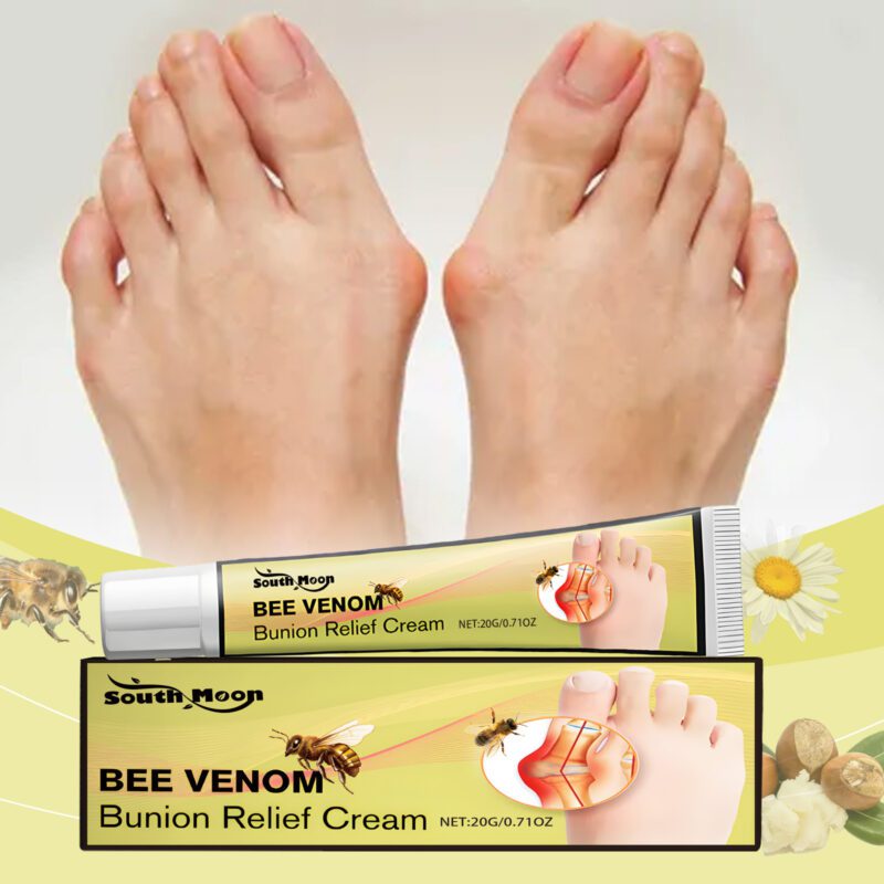 Bee Venom Foot Care Cream - Gentle Daily Soothing for Toes, Natural Ingredients - Image 2