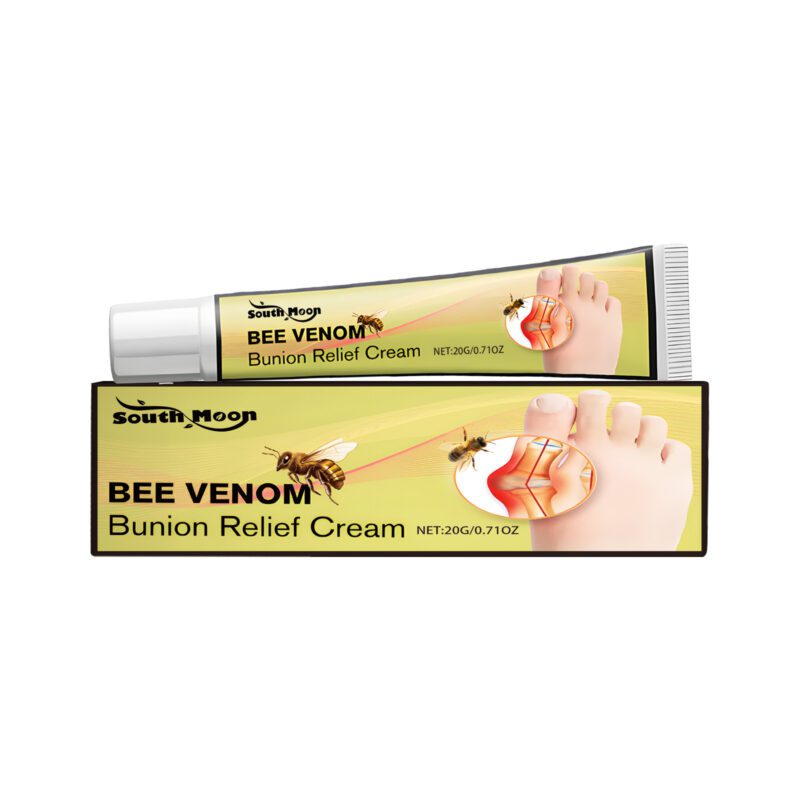 Bee Venom Foot Care Cream for Gentle Daily Soothing for Toes with Natural Ingredients