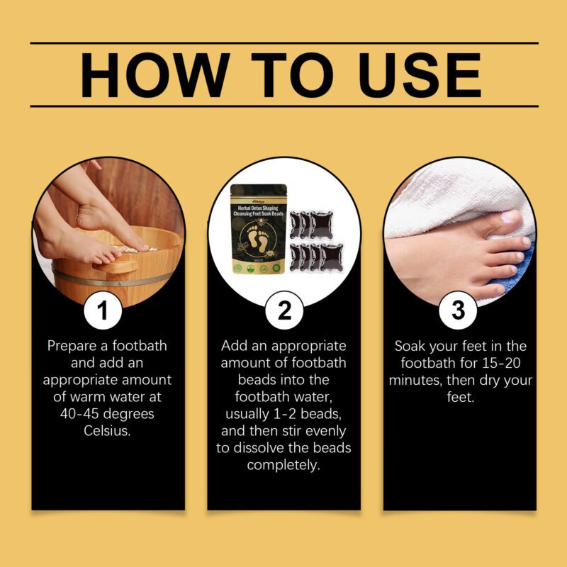 Relaxing Bee Venom Foot Bath Set - Natural Care for Soothed & Refreshed Feet - Image 6