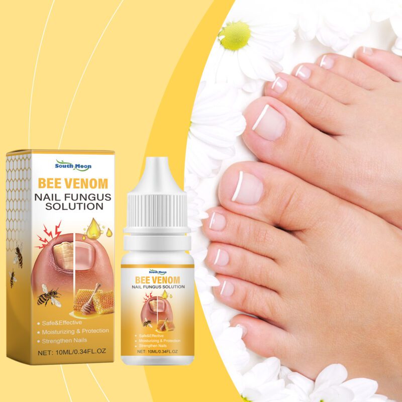 Natural Bee Venom Nail Care Essence - Daily Nourishment for Healthy Nails - Image 2
