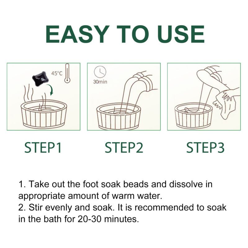 Natural Foot Bath Gel – Soothing Daily Care with Botanical Extracts - Image 6