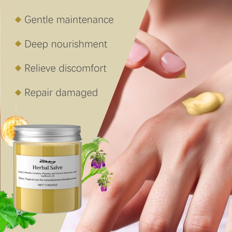 Natural Herbal Massage Cream - Daily Moisture for Neck, Shoulders, Legs and More - Image 4