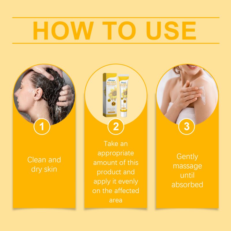 Bee Venom Cream for Joint Care - Gentle Daily Moisturizer with Natural Ingredients - Image 6