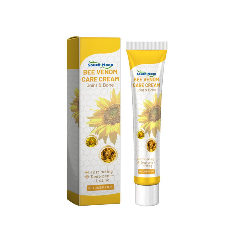 Bee Venom Cream for Joint Care Gentle Daily Moisturizer with Natural Ingredients