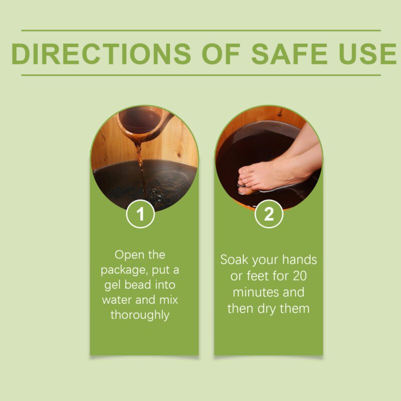 Plant Essence Foot Bath Gel for Daily Moisturizing and Soothing Care - Image 6