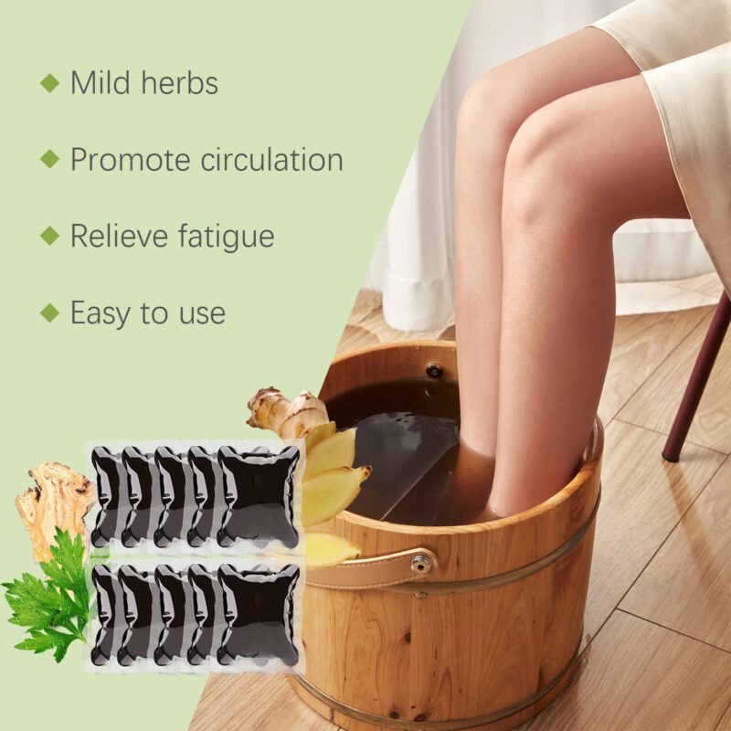 Plant Essence Foot Bath Gel for Daily Moisturizing and Soothing Care - Image 3
