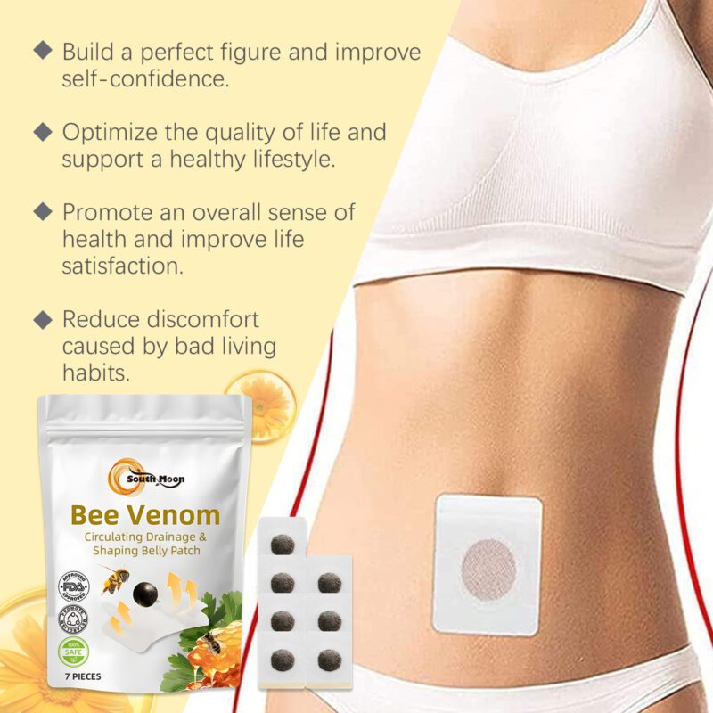 Natural Bee Venom Body Patch for Daily Skin Care - Smooth & Supple Skin - Image 4