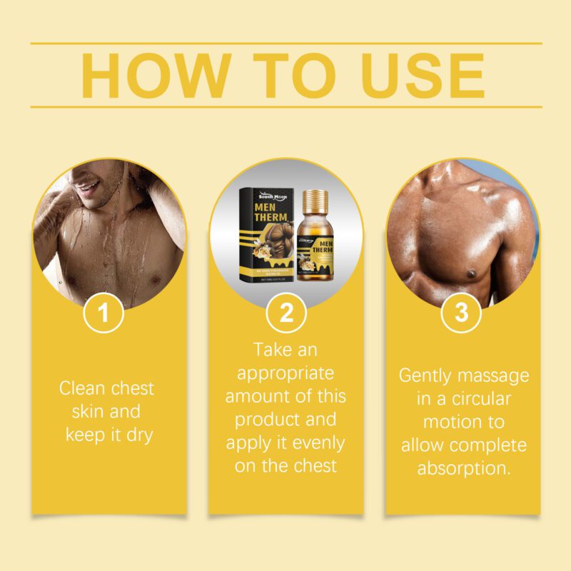 Men's Chest Care Lotion with Natural Bee Venom & Green Tea Extract - Image 6