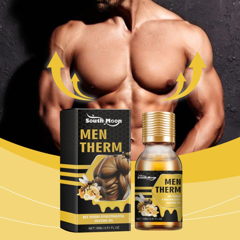Men's Chest Care Lotion with Natural Bee Venom & Green Tea Extract - Image 2