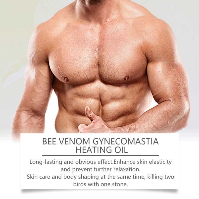 Men's Chest Care Lotion with Natural Bee Venom & Green Tea Extract - Image 3