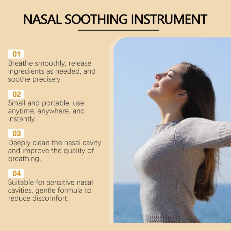 Daily Nasal Care Tool with Natural Eucalyptus & Aloe Extracts for Fresh Breathing Comfort - Image 4