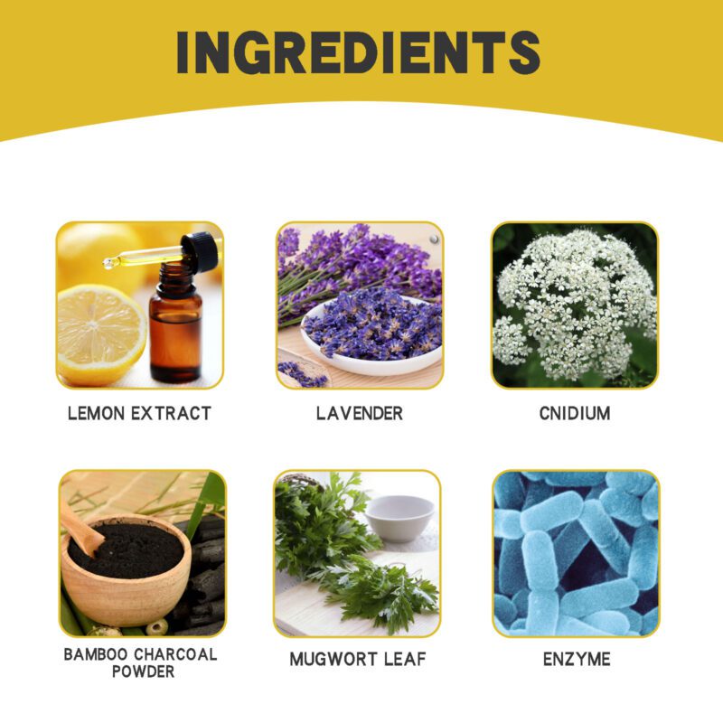 Natural Lemon Lavender Shoe Care Patches - Daily Freshness Inserts - Image 5