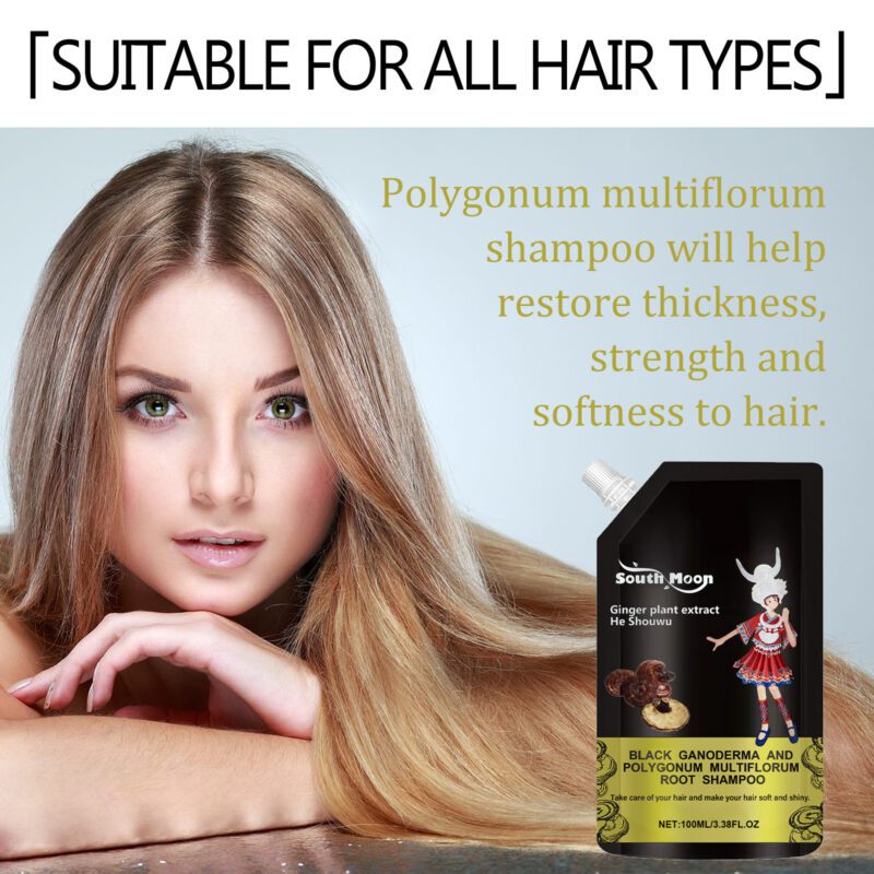 Natural Hair Shampoo - Gentle Daily Care for Soft, Moisturized Hair - Image 4