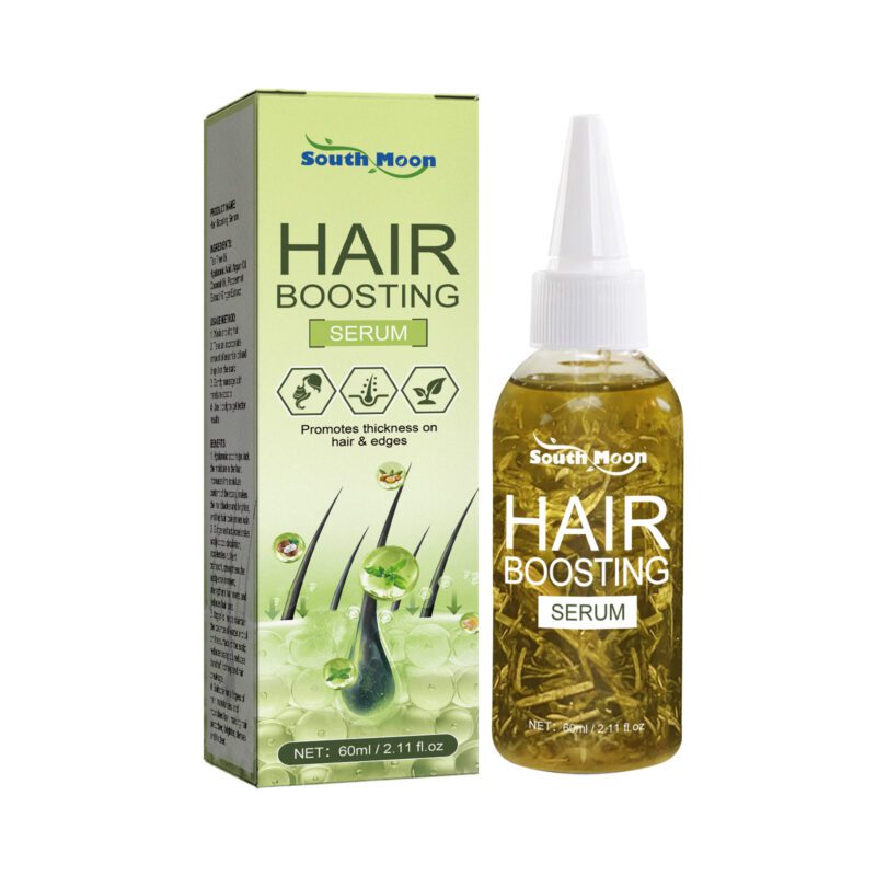 Gentle Hair Serum with Tea Tree & Nut Oil - Daily Care for Soft Shiny Hair - Image 2