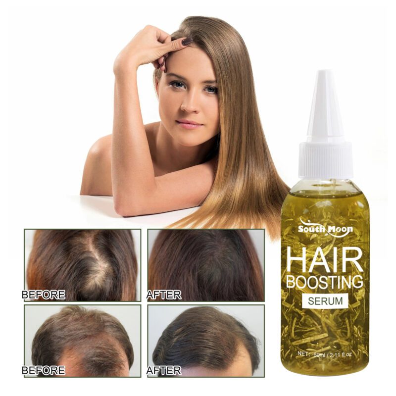 Gentle Hair Serum with Tea Tree & Nut Oil - Daily Care for Soft Shiny Hair - Image 3