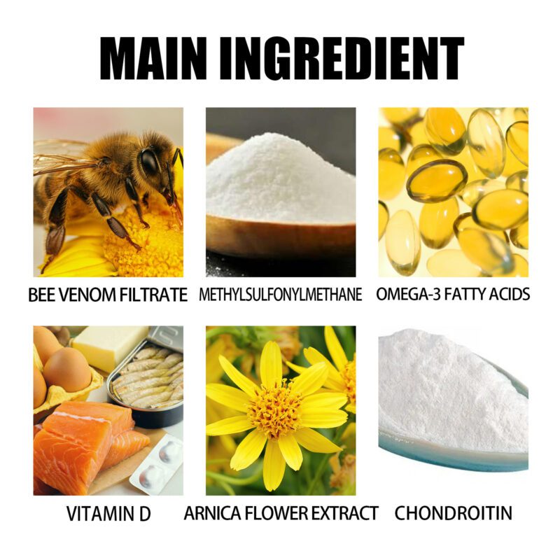 Natural Bee Venom Gel - Daily Joint Soothing with Gentle Massage Care - Image 5