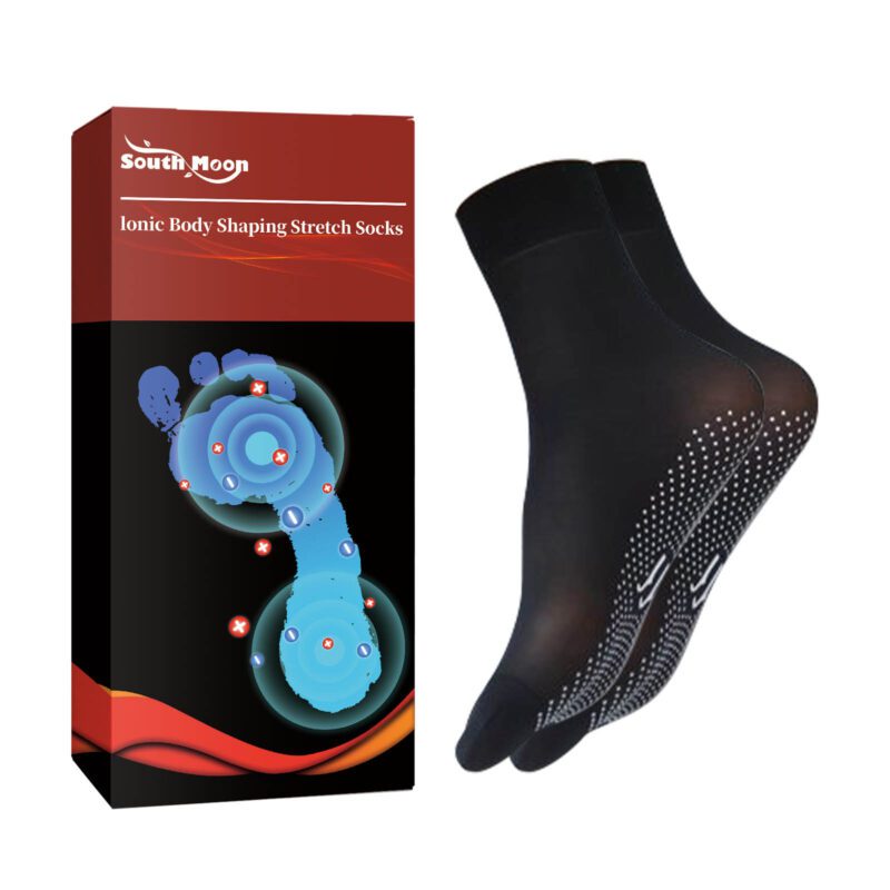 Daily Care Elastic Socks, Breathable Non-Slip Cozy Footwear for All-Day Comfort - Image 2
