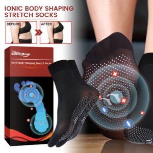 Daily Care Elastic Socks Breathable Non-Slip Cozy Footwear for All-Day Comfort