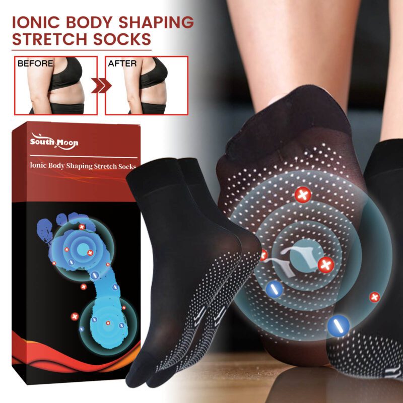 Daily Care Elastic Socks Breathable Non-Slip Cozy Footwear for All-Day Comfort