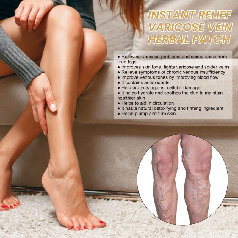 Herbal Leg Care Patch with Chestnut & Rosemary - Daily Comfort Support - Image 3