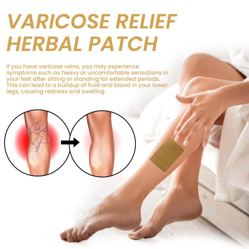 Herbal Leg Care Patch with Chestnut & Rosemary - Daily Comfort Support - Image 4