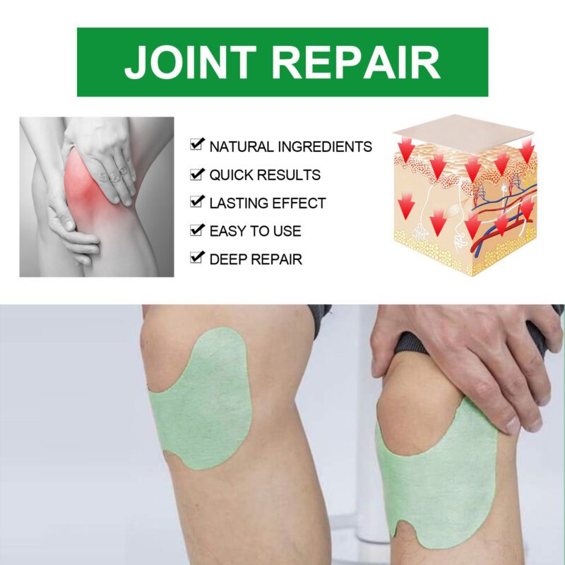 Natural Wormwood Knee Patch for Soothing Joint Comfort - Image 3