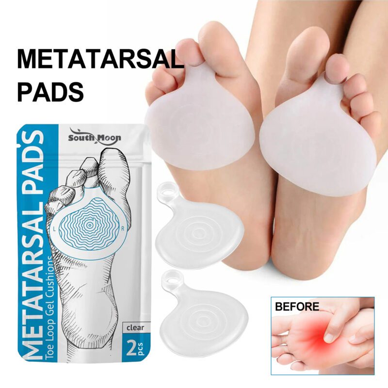 Soft Gel Metatarsal Pads for Gentle Daily Foot Care