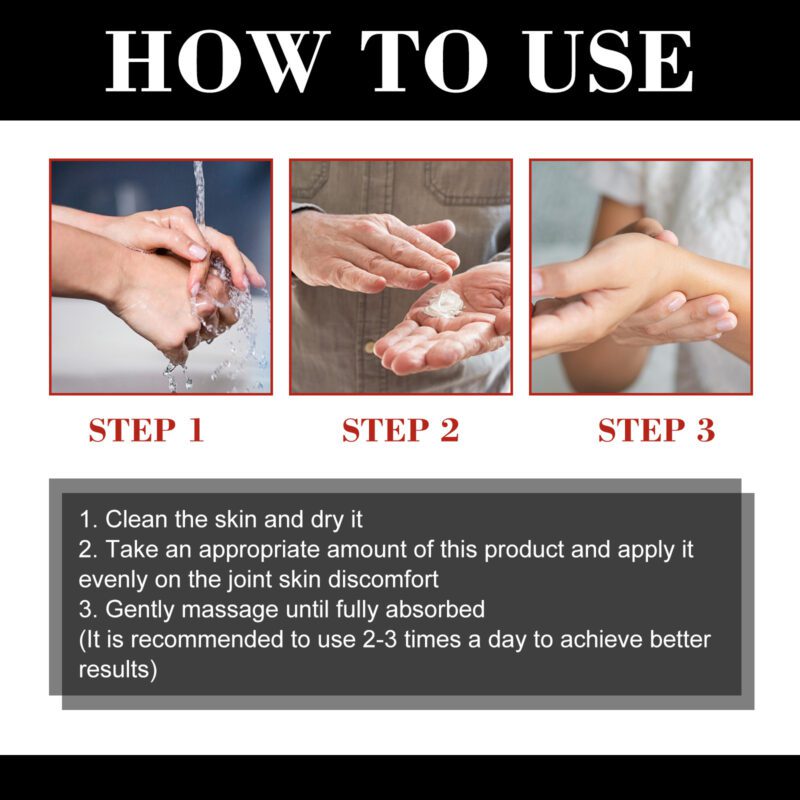 Natural Herbal Joint Cream, Soothe and Comfort Daily Joint Care - Image 3