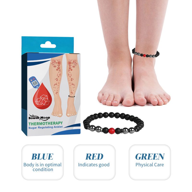 Gentle Foot Anklet - Natural Stone Daily Care for Soothing Comfort - Image 3