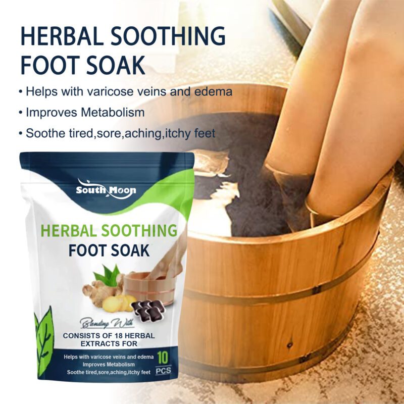 Herbal Foot Bath Kit with Saffron & Glycerin - Daily Skin Care - Image 2