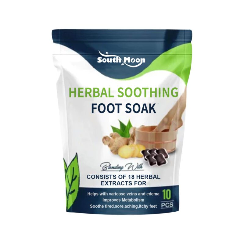 Herbal Foot Bath Kit with Saffron and Glycerin for Daily Skin Care