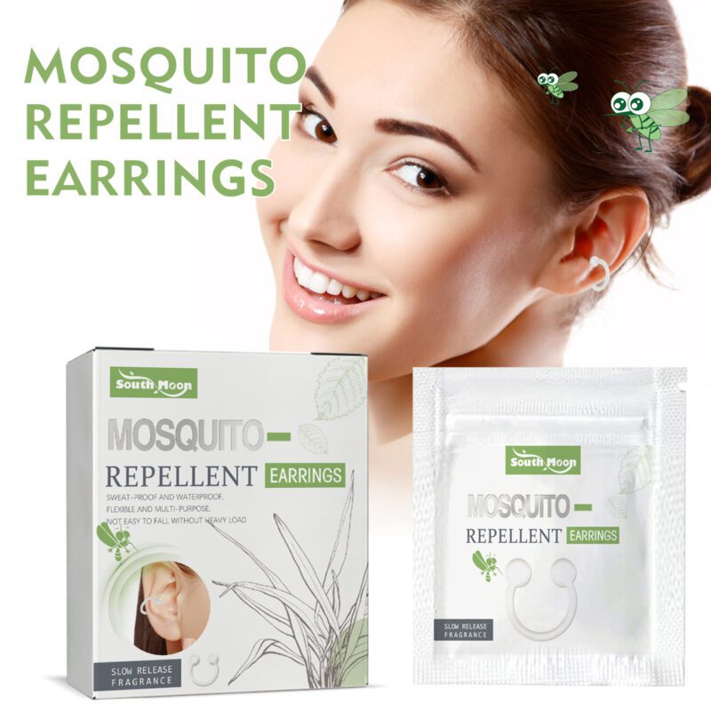 Natural Citronella Mosquito Repellent Earrings for Babies and Kids