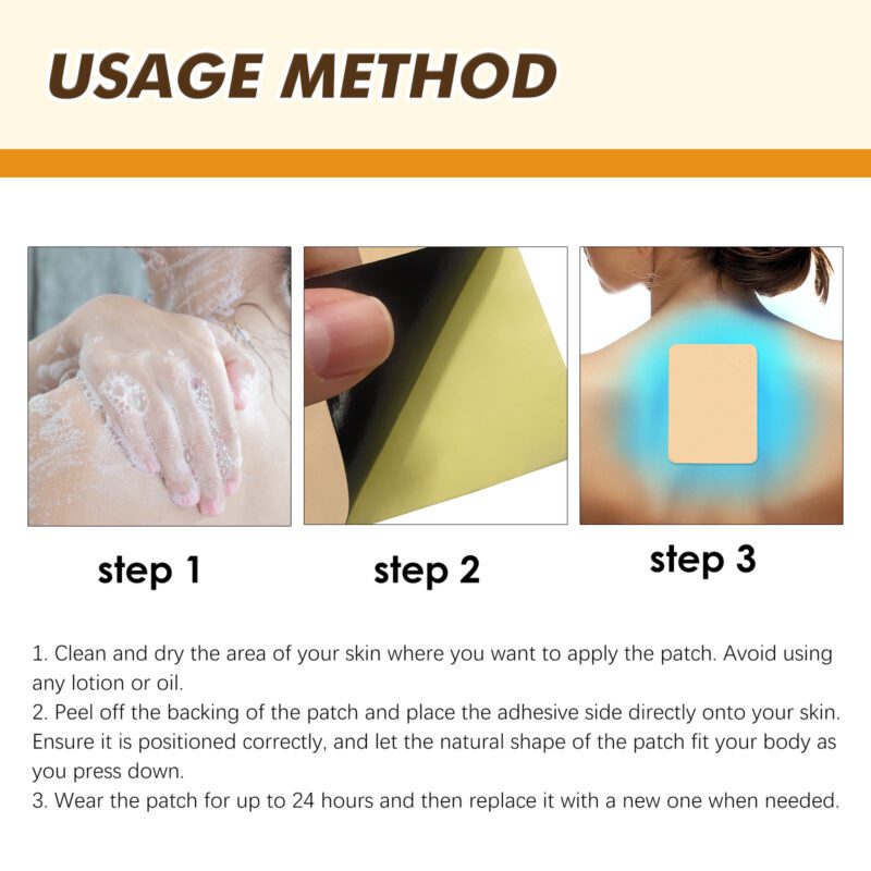 Natural Arnica Turmeric Posture Patch for Daily Posture Support - Image 6