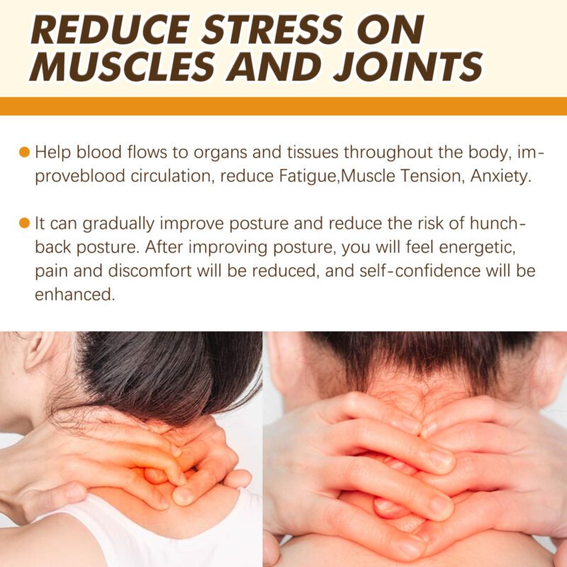 Natural Arnica Turmeric Posture Patch for Daily Posture Support - Image 4