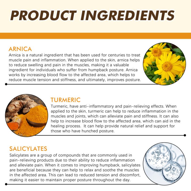 Natural Arnica Turmeric Posture Patch for Daily Posture Support - Image 5