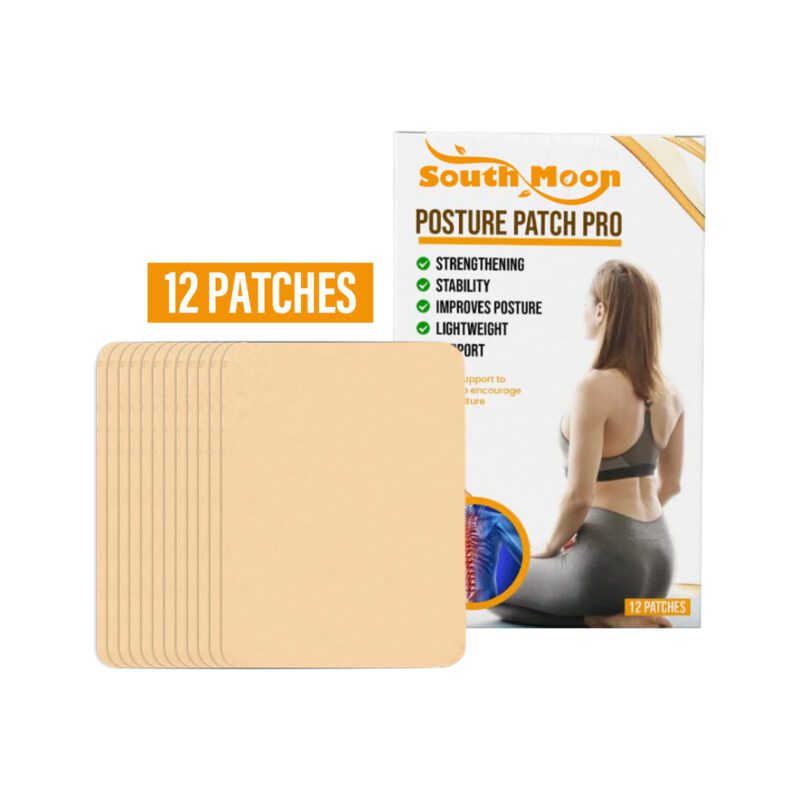 Natural Arnica Turmeric Posture Patch for Daily Posture Support