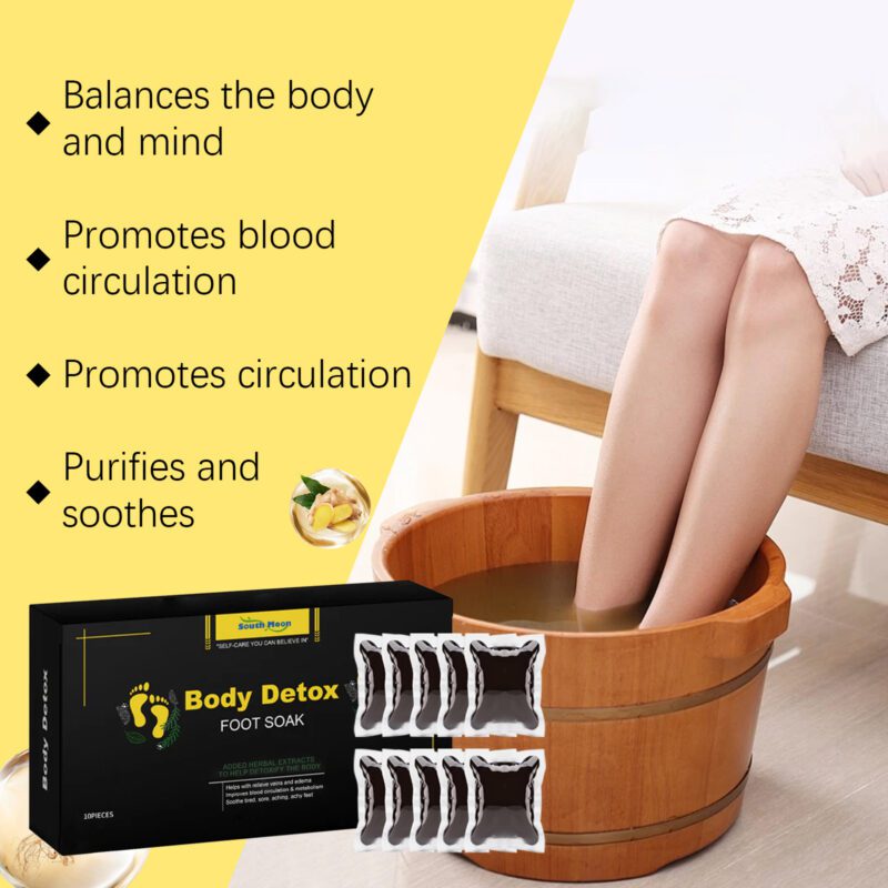 Natural Herbal Foot Bath Gel - Daily Soothe & Relax Foot Care - Image 4