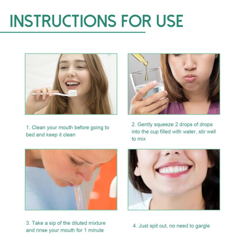 Natural Gum Care Drops - Soothing Oral Support with Freshness - Image 6