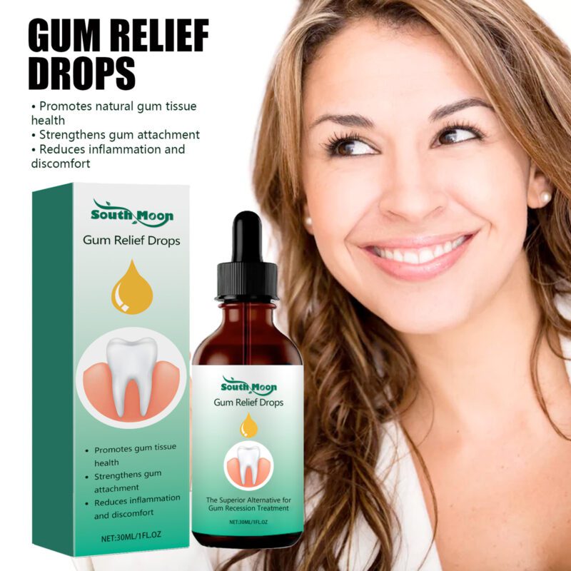 Natural Gum Care Drops - Soothing Oral Support with Freshness - Image 2