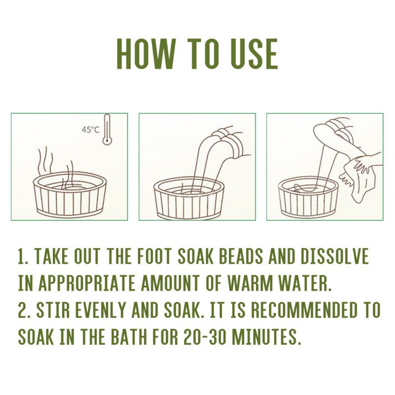 Natural Herbal Foot Massage Beads - Gentle Daily Care for Softer Feet - Image 6