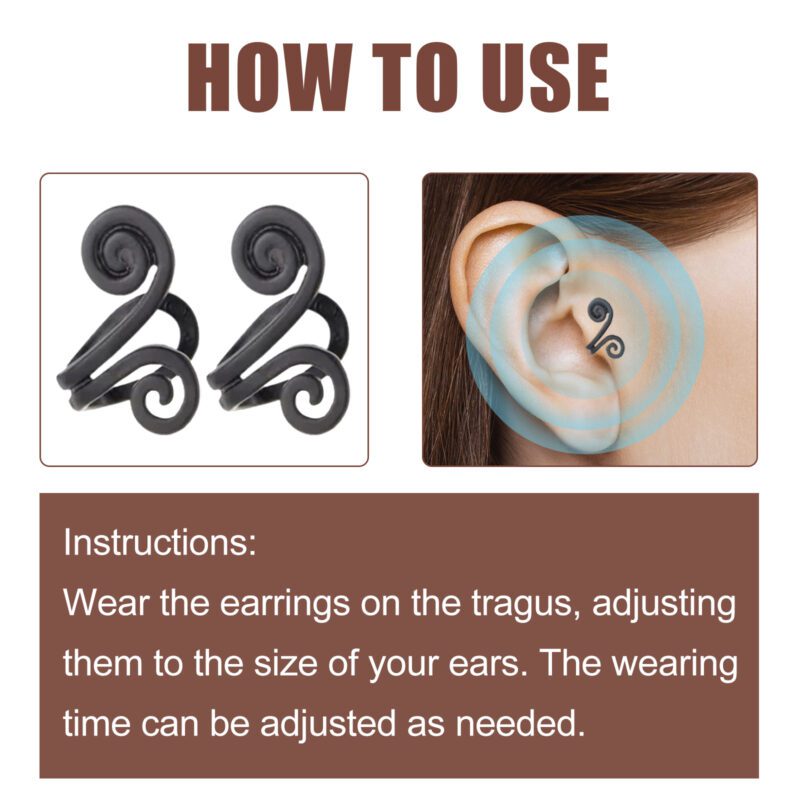 Soothing Ear Care Earrings - Natural Silicone for Daily Comfort - Image 6