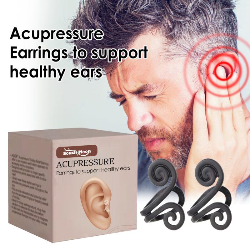 Soothing Ear Care Earrings - Natural Silicone for Daily Comfort - Image 2