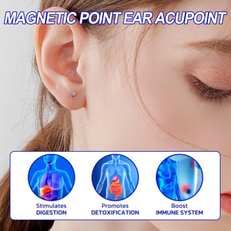 Soothing Ear Patches with Natural Magnetic Ingredients for Daily Care - Image 3
