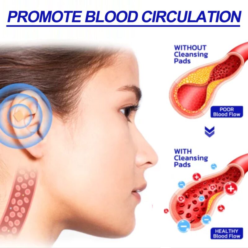 Soothing Ear Patches with Natural Magnetic Ingredients for Daily Care - Image 4